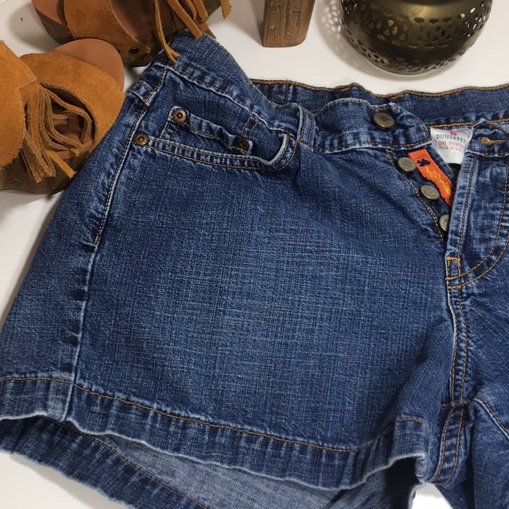 Lucky Brand High waisted Button fly shorts denim